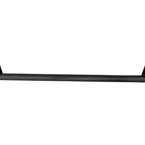Black metal bar on dark background.