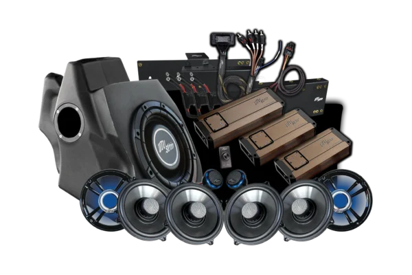 Rzr Pro R Sound System RZR® Pro Series Ride Command® Stage 8 Stereo Kit - Falcon Powersports Audio