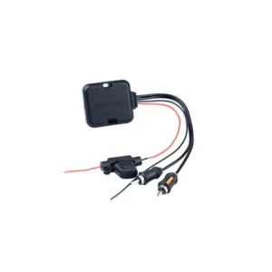 Electronic component with wires and connectors.