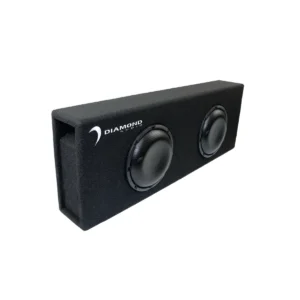 Diamond Audio dual subwoofer enclosure for vehicles
