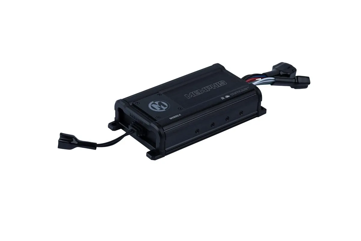 Black electronic device with wires and connectors.