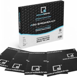 SoundSkins Pro Speaker Kit with sheets.