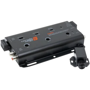 Car audio line output converter device.